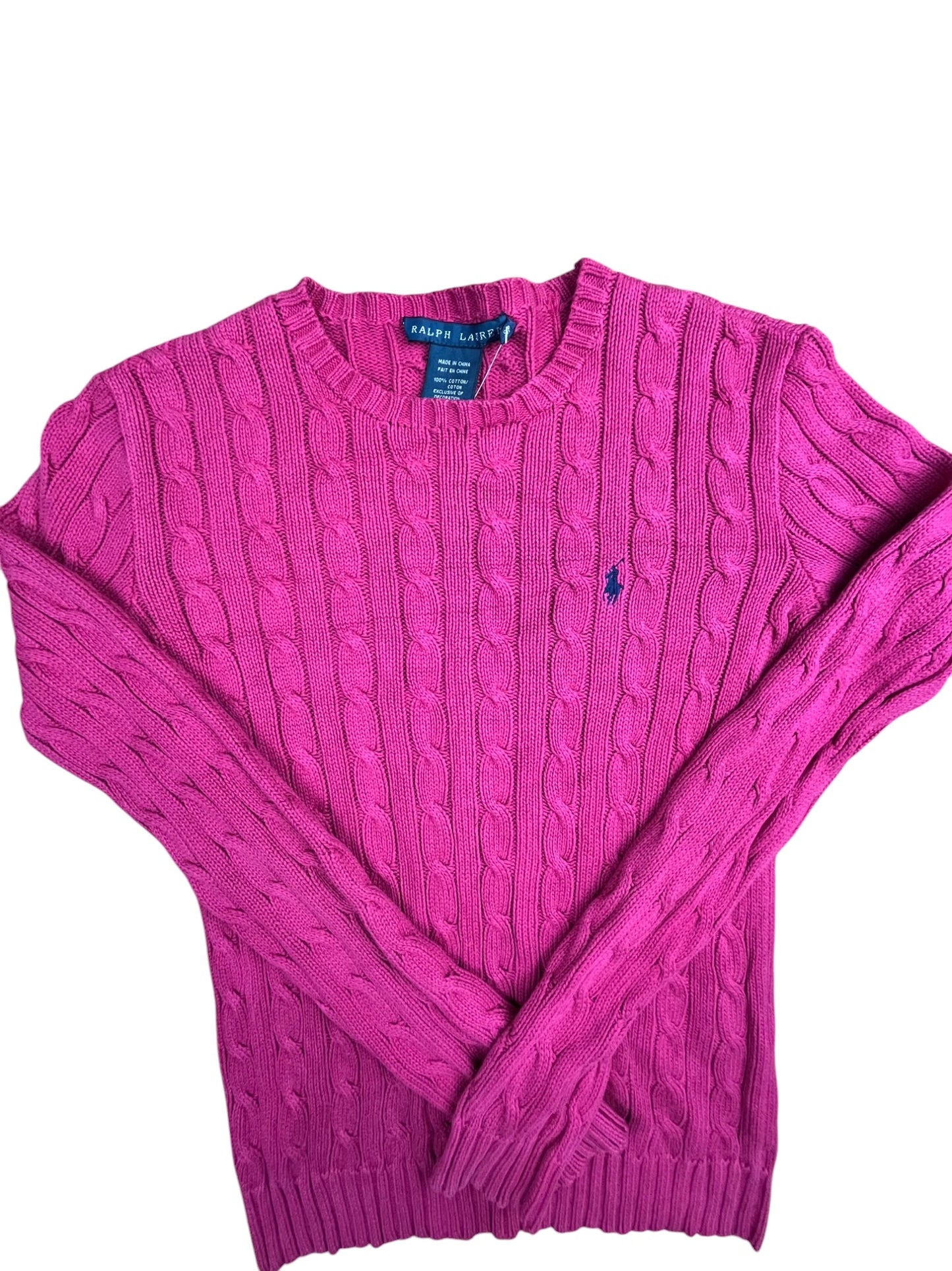 Ralph Lauren S-Women's Cable Sweater