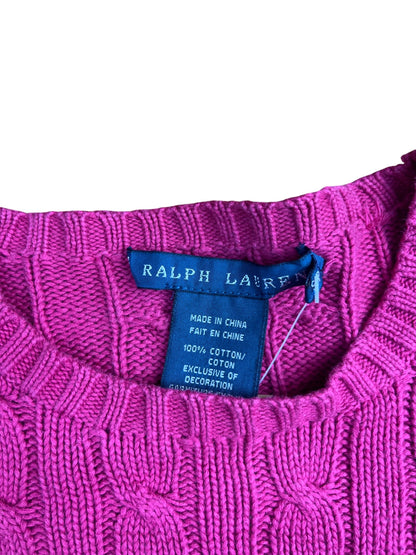 Ralph Lauren S-Women's Cable Sweater