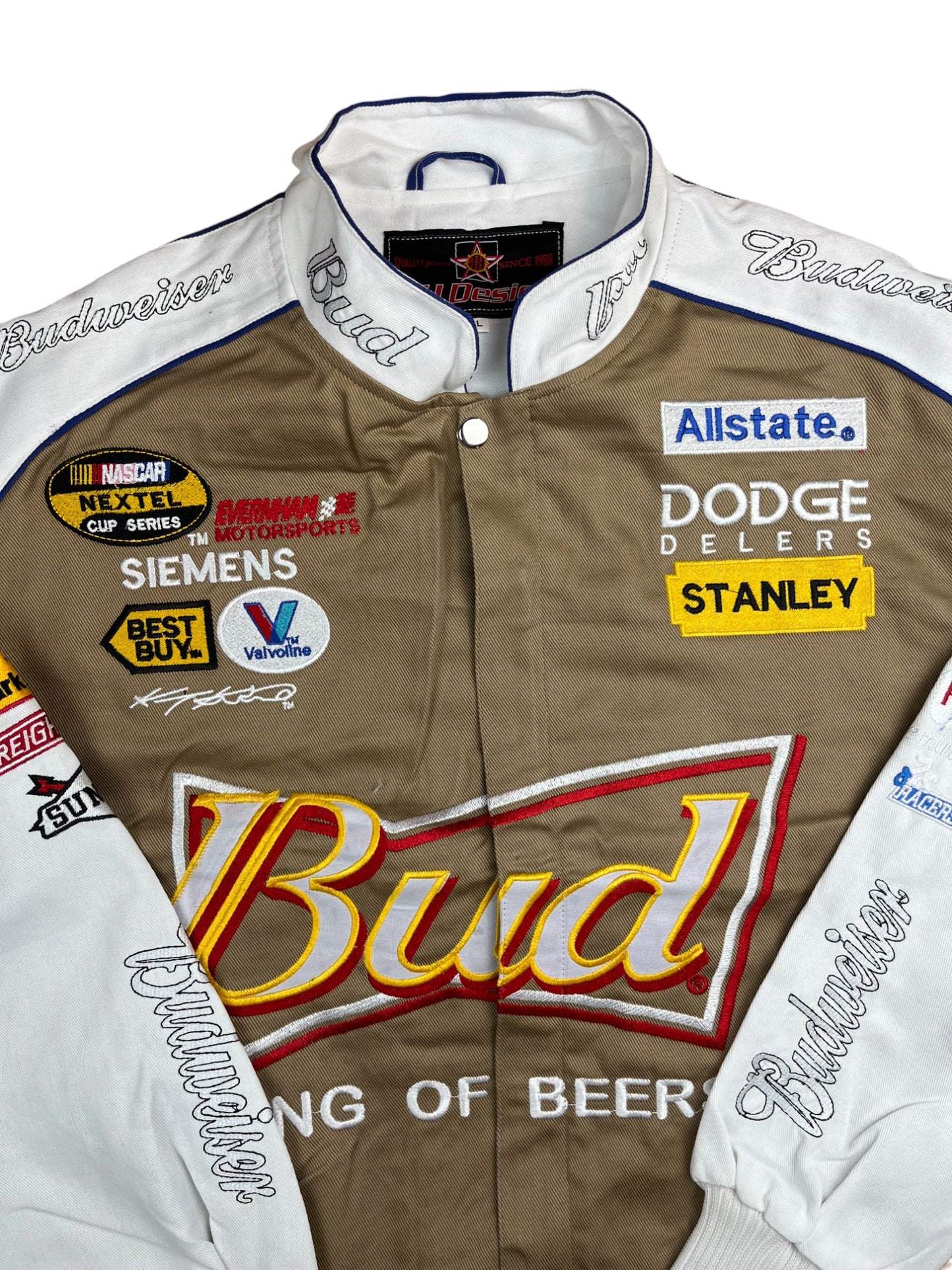 Veste Nascar Vintage Made in Usa L-Homme