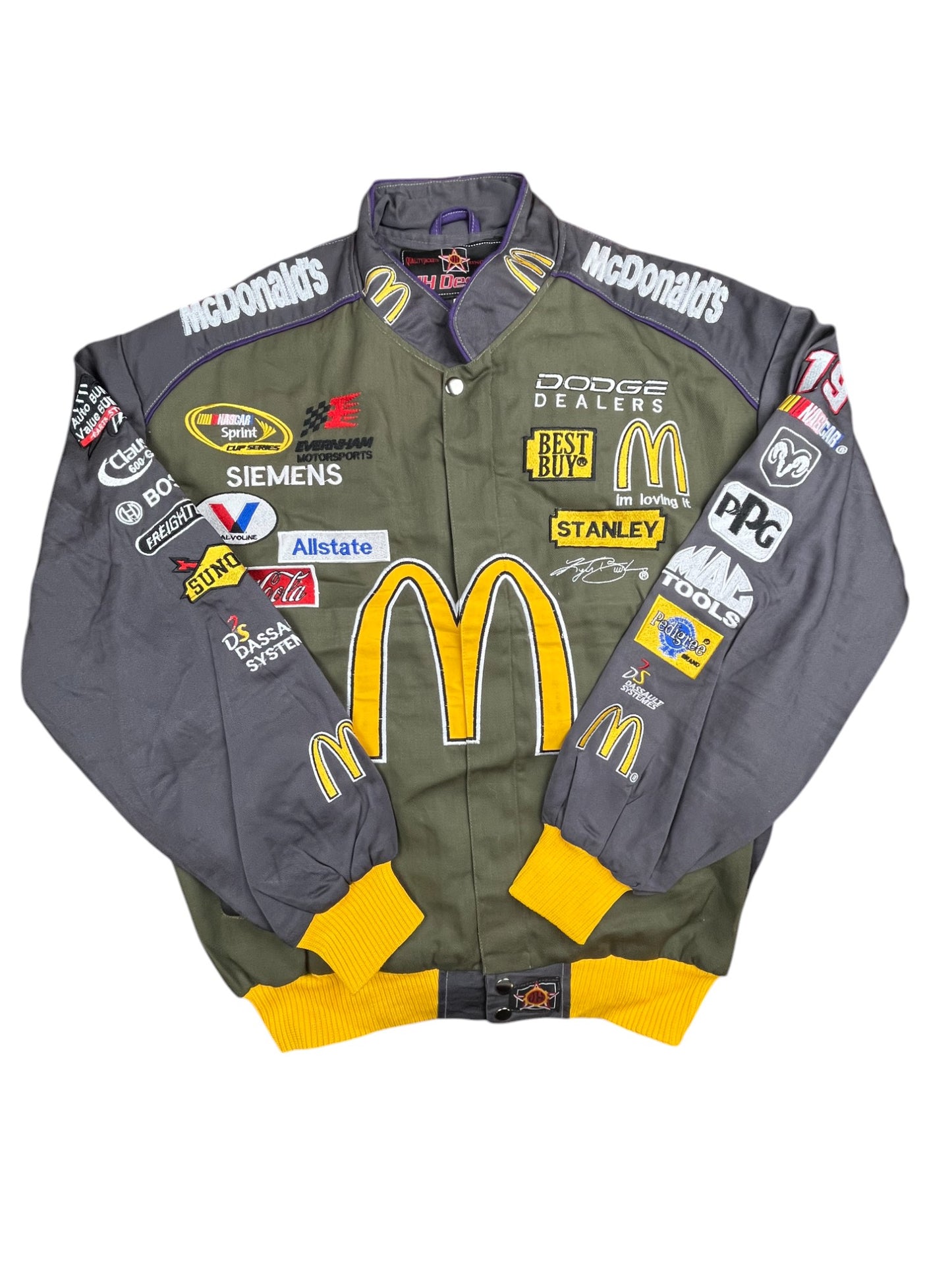 Nascar Vintage Jacket Made in Usa L-Men