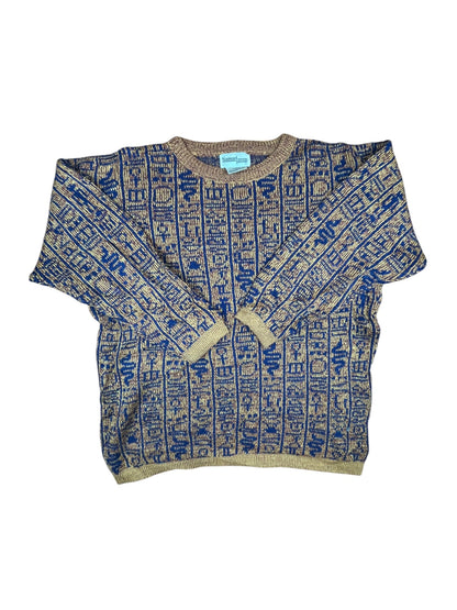 pull motif hieroglife, pull en laine hieroglife, pull motif hieroglife, pull en laine motif egyptien, motif egyptien